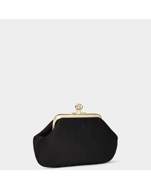 Anya Hindmarch Black Bespoke Maud Clutch