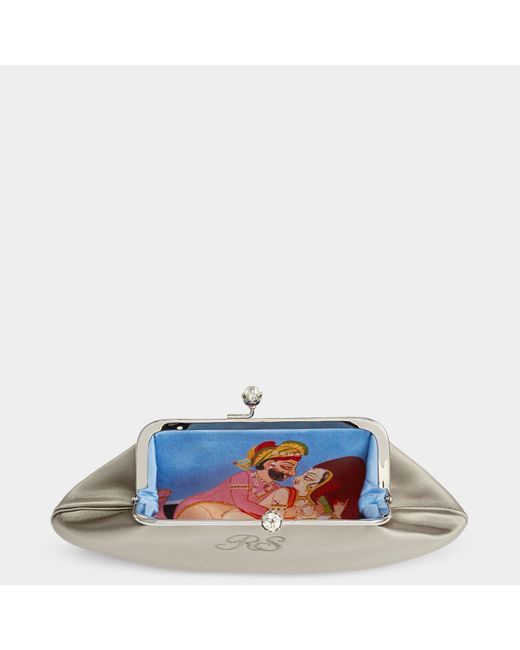 Anya Hindmarch Metallic Bespoke Maud Clutch