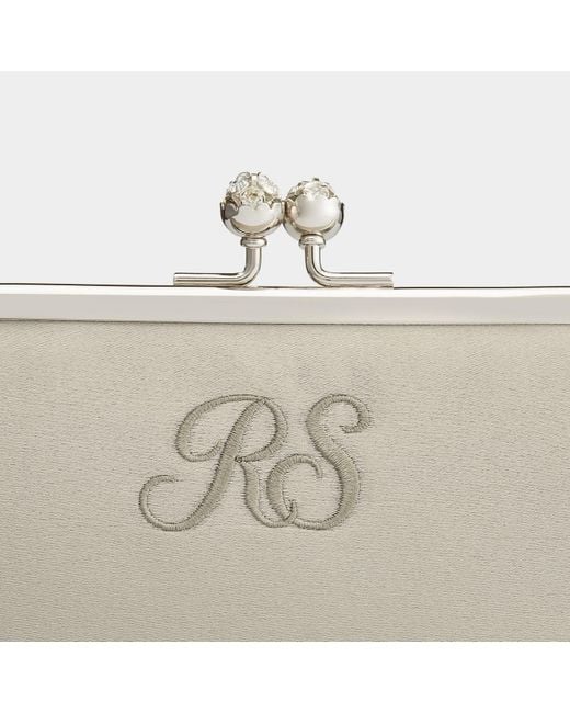 Anya Hindmarch Metallic Bespoke Maud Clutch