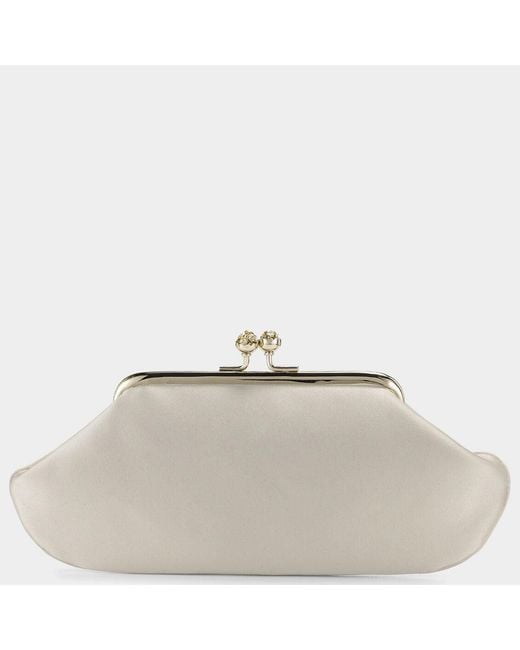 Anya Hindmarch White Bespoke Maud Clutch