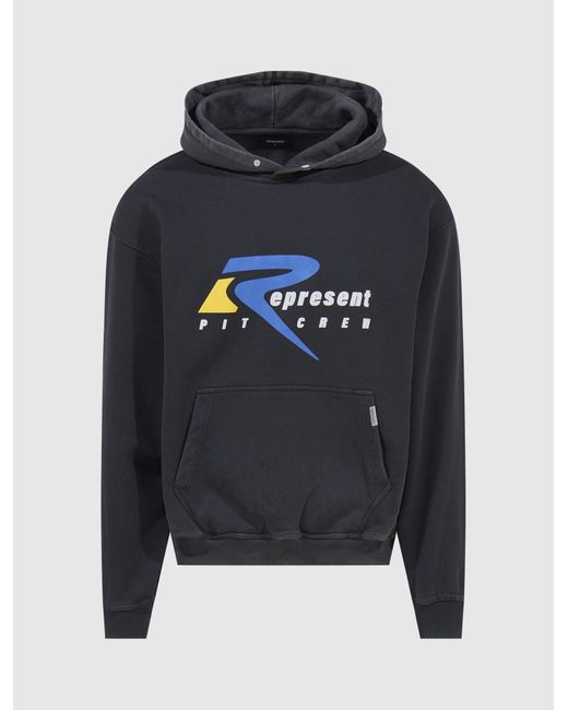 represent blue hoodie