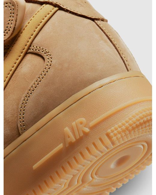 Nike Suede Air Force 1 Mid '07 "wheat" for Men | Lyst