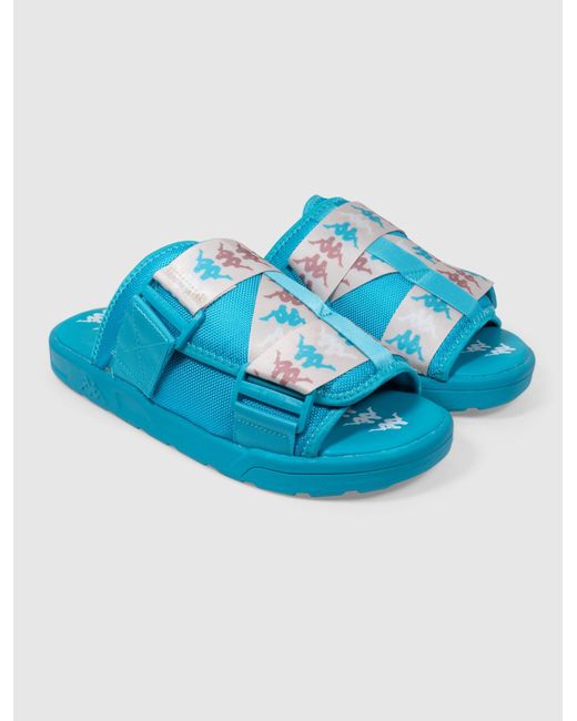 Kappa Synthetic 222 Banda Mitel 8 Slides in Blue for Men | Lyst