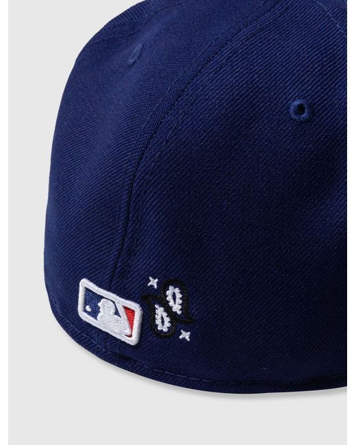 KTZ 9fifty Stretch Snap La Dodgers Hat in Black for Men