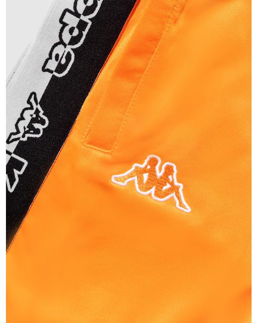 Kappa Logo Daedi Shorts in Orange for Men | Lyst