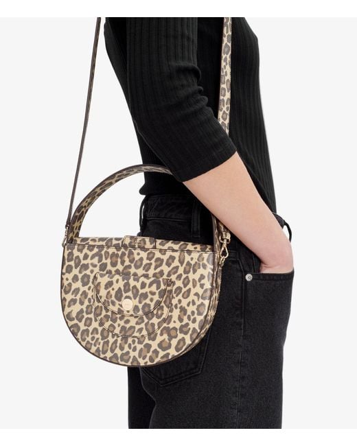 A.P.C. Blue A. P.c. Pocket Small Bag One Size Leopard Print