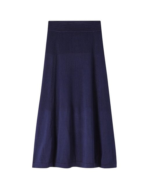 A.P.C. A. P.c. Aria Skirt S Navy Blue