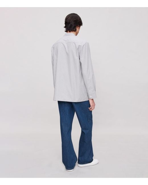 A.P.C. White Stonewashed Indigo for men