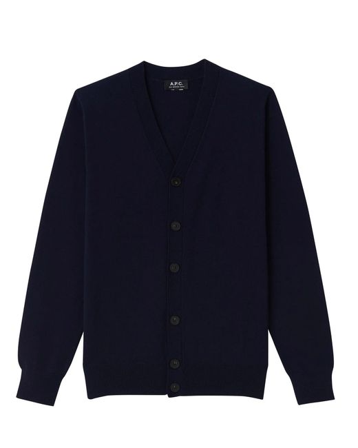 A.P.C. Blue Dark Navy for men