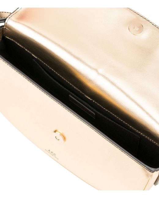 A.P.C. White A. P.c. Betty Shoulder Bag One Size Gold