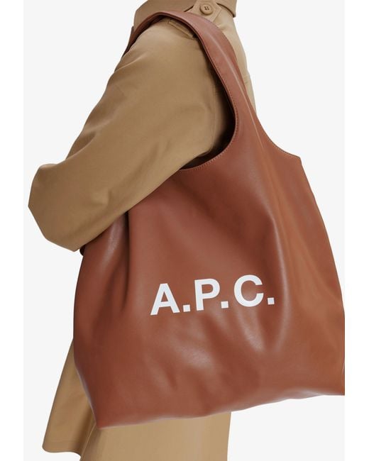 A.P.C. Multicolor A. P.c. Ninon Tote Bag One Size In Hazelnut