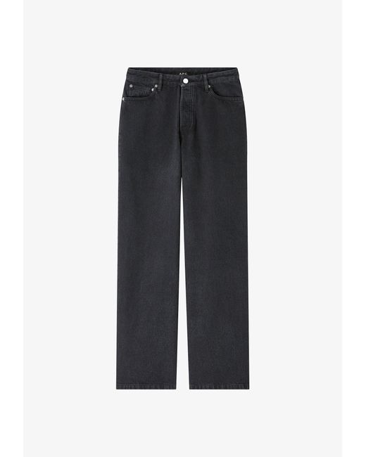 A.P.C. White A. P.c. Elisabeth Jeans 24 Black