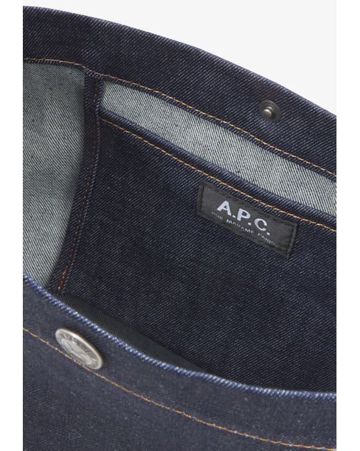 A.P.C. Blue Indigo for men