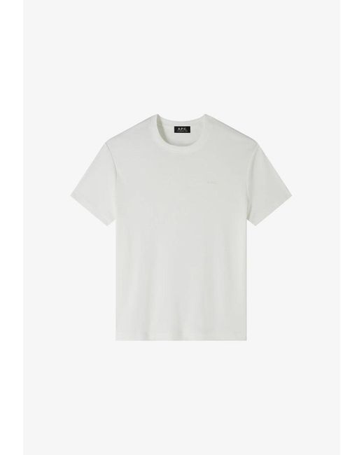 A.P.C. A. P.c. Lewis T-shirt S White for men