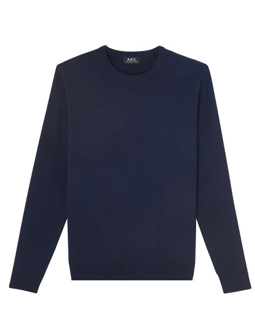 A.P.C. Blue Dark Navy for men