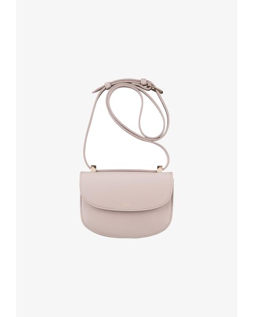 A.P.C. White A. P.c. Women's Genève Mini Bag One Size In Lal