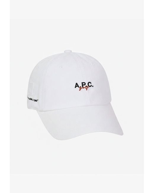 A.P.C. A. P.c. Jack Golf Cap S White