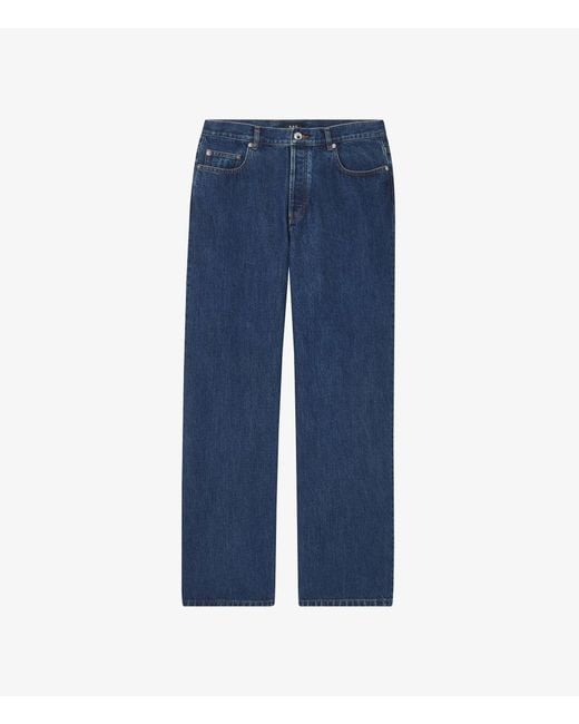 A.P.C. White Stonewashed Indigo for men