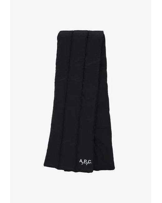 A.P.C. A. P.c. Rickie Scarf Mens One Size Black for men