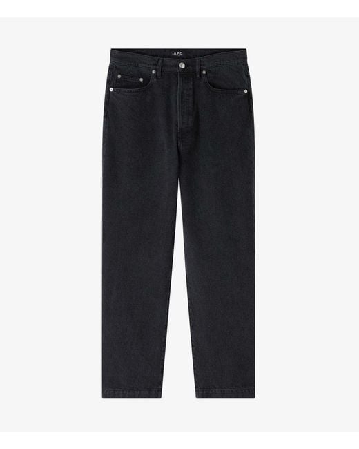 A.P.C. Blue Stonewashed Black for men