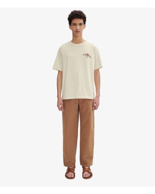 A.P.C. White A. P.c. Fergus Jeans Mens S Camel