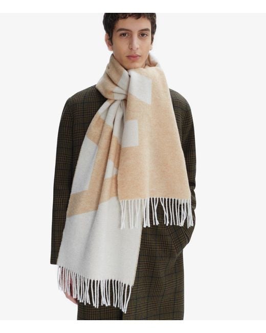 A.P.C. Natural A. P.c. Malo Scarf One Size Camel