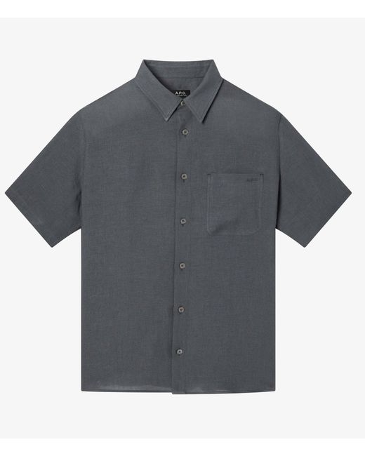 A.P.C. Charcoal Gray for men