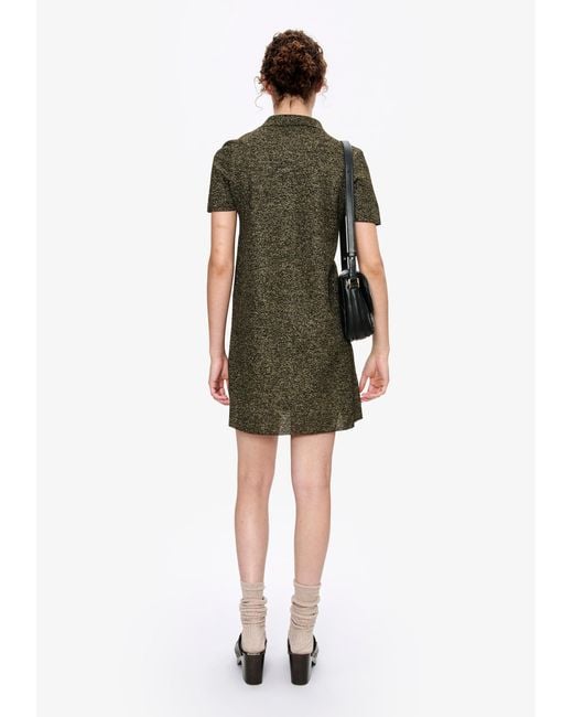 A.P.C. Multicolor A. P.c. Women's Polo Dress Size: Extra Small In Black