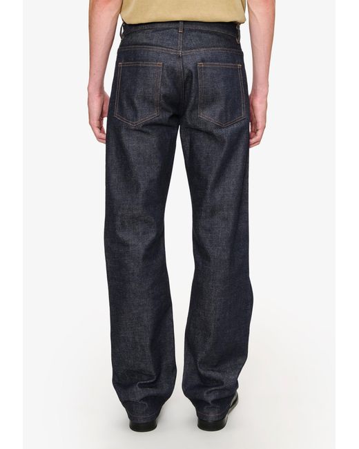 A.P.C. Green A. P.c. Men's Rescue Jeans Size: 30 In Dark Indigo for men