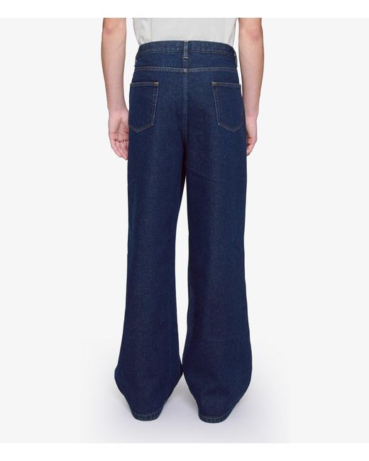 A.P.C. White A. P.c. Men's Aaron Jeans Size: 30 In Stonewashed Indigo for men