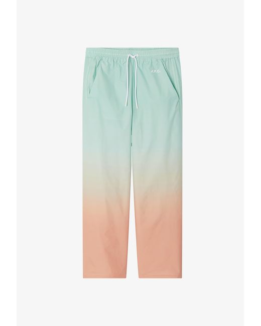 A.P.C. Green A. P.c. Haze Pants Mens S Multicoloured for men