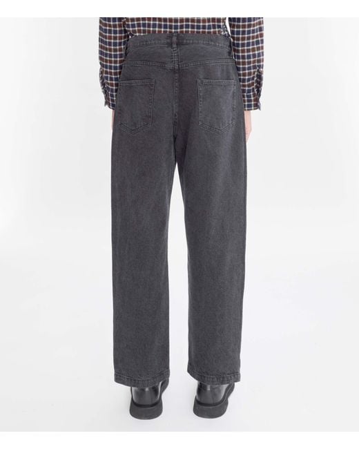 A.P.C. Blue Stonewashed Black for men