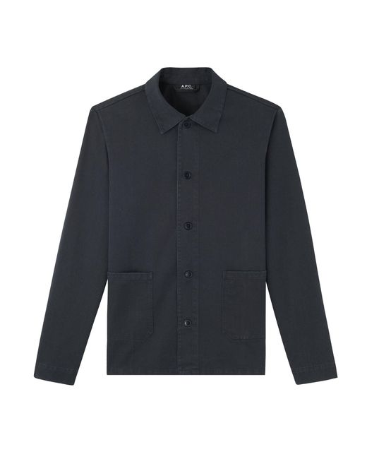 A.P.C. Blue A. P.c. Kerlouan Jacket S Black for men