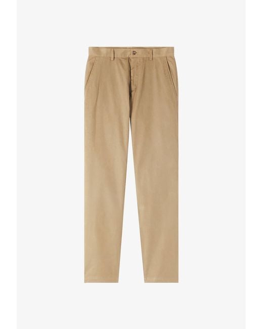 A.P.C. White A. P.c. Constantin Pants 46 Beige for men