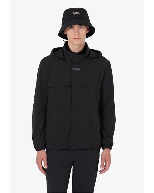 A.P.C. A. P.c. Nick Jacket M Black for men