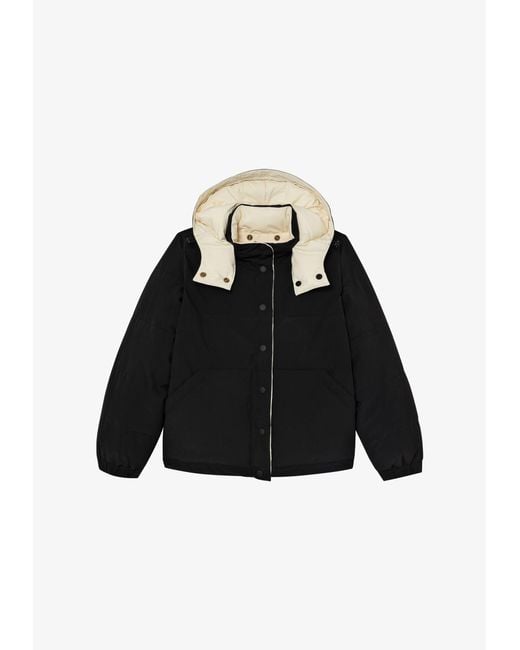 A.P.C. A. P.c. Women's Sophie Puffer Jacket Size: 38 In Off-white / Black
