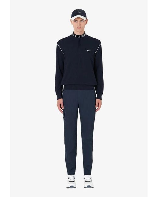 A.P.C. A. P.c. Steve Sweater S Navy Blue for men