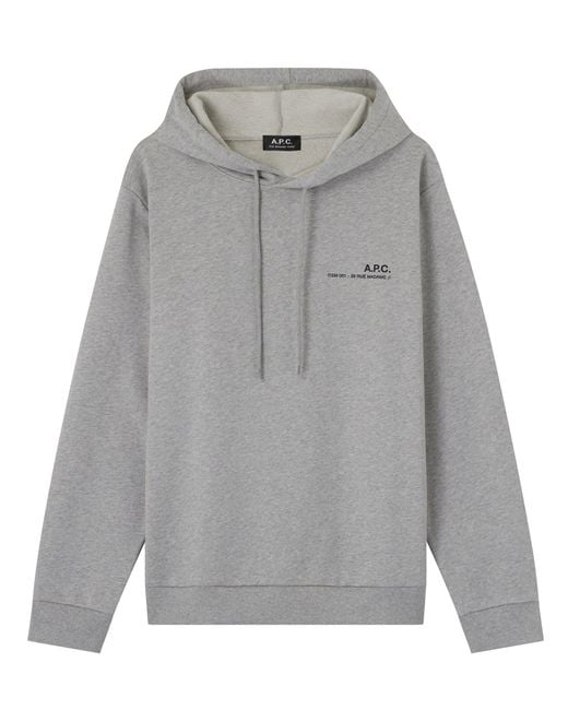 A.P.C. Gray A. P.c. Item H Hoodie S Black for men