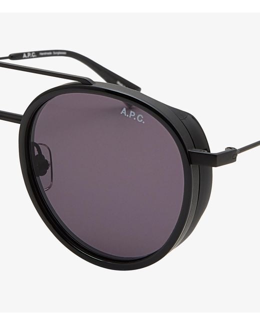 A.P.C. Multicolor A. P.c. Nico Sunglasses T2 Black