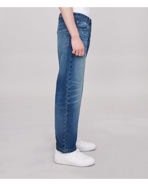A.P.C. Blue Stonewashed Indigo for men