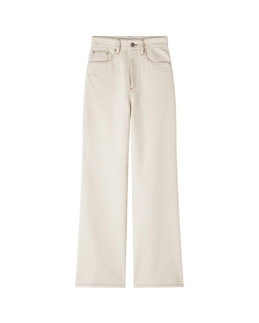 A.P.C. White A. P.c. Clinteau Jeans 25 Ecru
