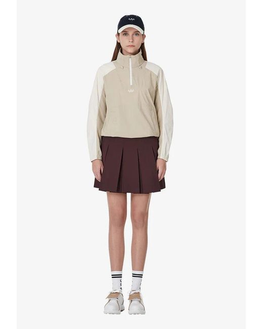 A.P.C. Natural A. P.c. Nelly Windbreaker Xs Beige
