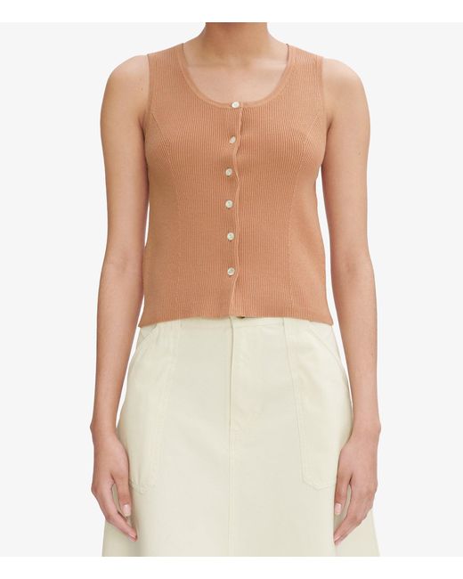 A.P.C. White Rosy Beige