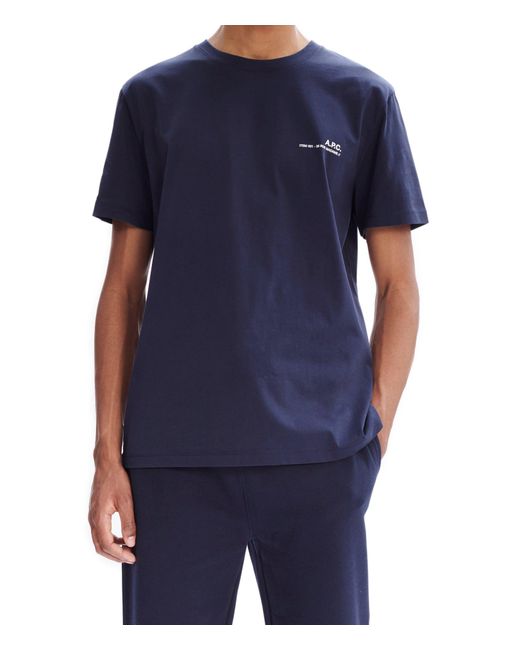 A.P.C. Blue Dark Navy for men
