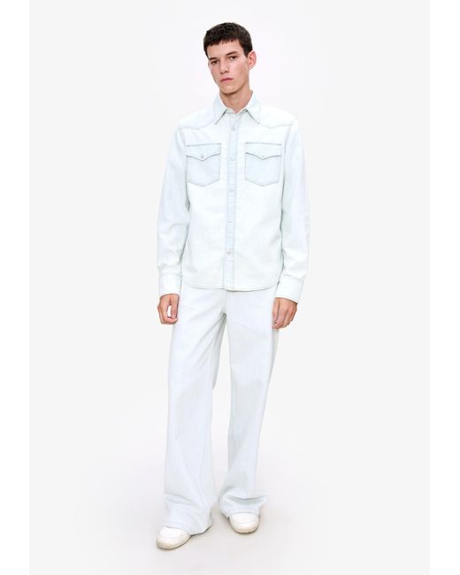 A.P.C. White Sky Blue for men