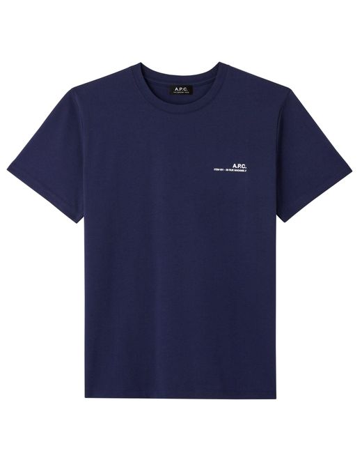 A.P.C. Blue Dark Navy for men