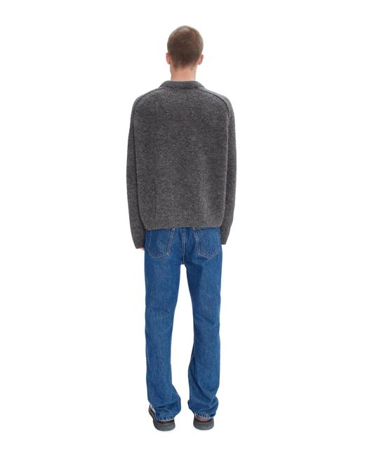 A.P.C. Heather Charcoal Gray for men