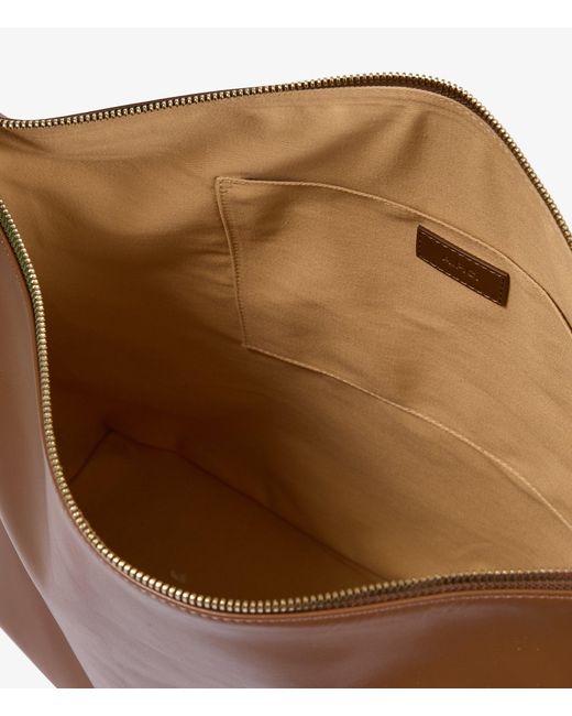【関税&送料込】A.P.C. Caramel Synthetic Leather Shopping Ba A.P.C. Caramel in Brown | Lyst