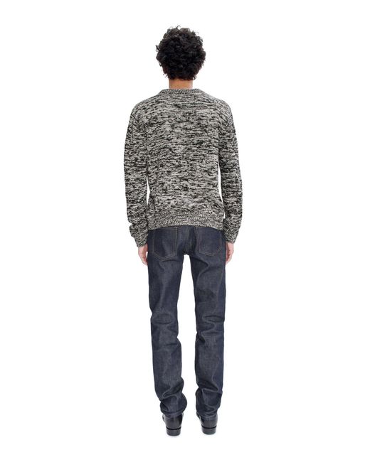 A.P.C. Gray Black / Off-white for men