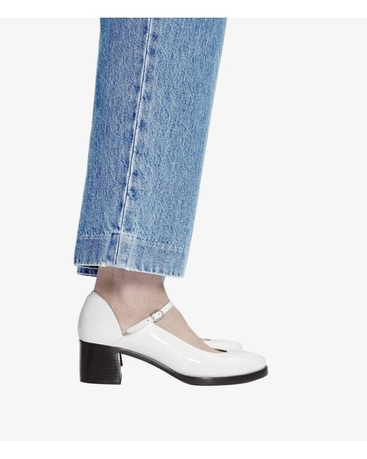 A.P.C. A. P.c. Jade Mary Janes Us 7 White